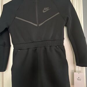 Nike Tech 6X Black Long Sleeve Tech Dress